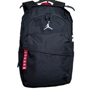 Jordan Air Backpack Black Red 15 Inch Laptop Sleeve School Bag